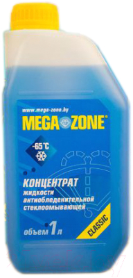Жидкость стеклоомывающая MegaZone Зима -65 концентрат / 9000003 (1л)