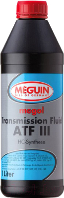 Трансмиссионное масло Meguin Megol Transmission-Fluid ATF III / 4875 (1л)