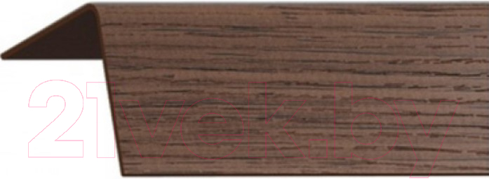 Уголок отделочный Rico Moulding 176 Венге с тиснением (30x30x2700)