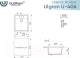 Миниатюра изображения товара Мойка кухонная Ulgran U-406 (310 серый)