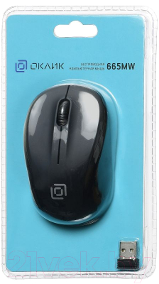 Мышь Oklick 665MW (черный)