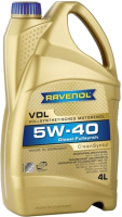 

Моторное масло Ravenol, VDL 5W40 / 4014835723757