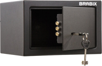 Мебельный сейф Brabix SF-170KL / 291142 (черный) - 