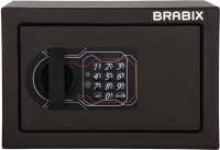 Мебельный сейф Brabix SF-170EL / 291143 (черный) - 