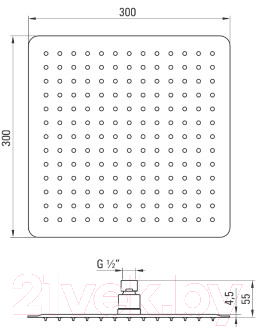 Изображение товара Душевая система со смесителем Deante Box BXYZNEAT