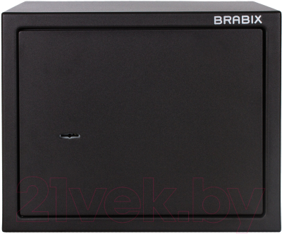 Мебельный сейф Brabix SF-280KL / 291148 (черный)