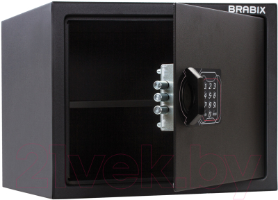 Мебельный сейф Brabix SF-280EL / 291149 (черный)
