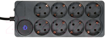 Сетевой фильтр IPPON BK-238 (черный)