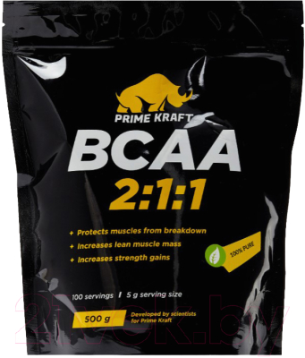 

Аминокислоты BCAA Prime Kraft, 2:1:1 чистый