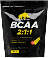 Аминокислоты BCAA Prime Kraft 2:1:1 клубника (500г) - 