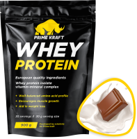 Протеин Prime Kraft Whey Молочный шоколад (900г) - 