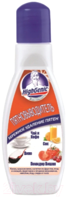 

Пятновыводитель HighGenic, Premium от следов пота, фруктов, овощей, ягод, йода, никотина