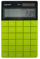 Калькулятор Deli 1589-5 (зеленый) - 