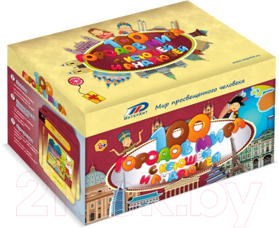 

Настольная игра ИнтерХит, 100 городов мира / 37412