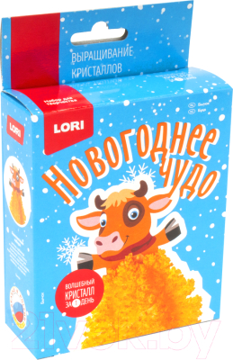 

Набор для выращивания кристаллов Lori, Фигурки. Бычок / Крф-019