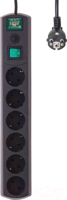 Изображение товара Сетевой фильтр Most LRG 6-3BK (черный)