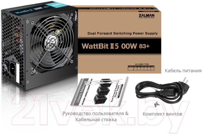 Блок питания для компьютера Zalman ZM500-XEII 500W