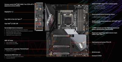 Материнская плата Gigabyte Z590 Aorus Ultra