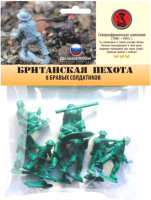 

Набор фигурок игровых Биплант, Британские пехота / 12019