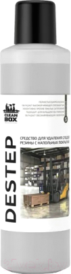 Чистящее средство для пола CleanBox DeStep Для удаления следов резины / 1334 (1л)
