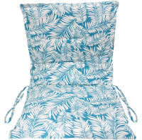 Подушка для садовой мебели Эскар Sky Palma 50х100 / 125062100 (белый/голубой) - 