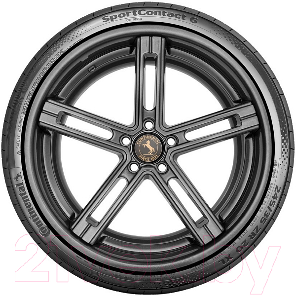 Летняя шина Continental SportContact 6 285/45R21 113Y ContiSilent Audi — фото 3