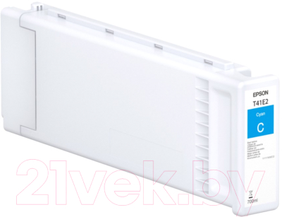 

Картридж Epson, Голубой, C13T41E240