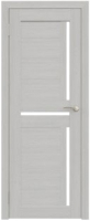 Дверь межкомнатная Юни Амати 18 40x200 (сканди классик/стекло белое) - 