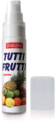 Лубрикант-гель Bioritm Tutti-Frutti экзотические фрукты / 30004 (30г)