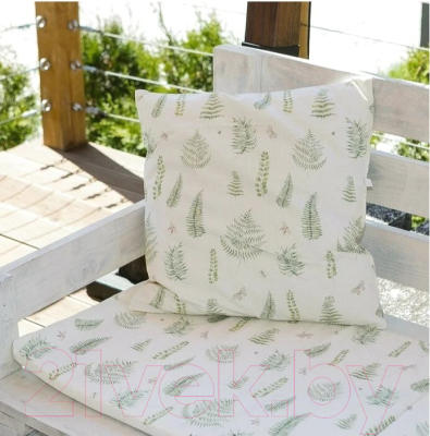Подушка для садовой мебели Этель Листья / 4345692 (45х45)