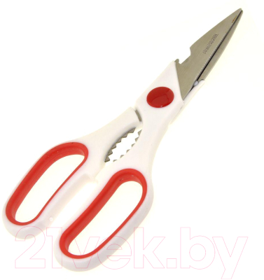 Ножницы кухонные Мультидом AN60-34 (белые ручки)