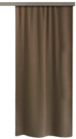 Штора Этель Матовый блэкаут 4881575 (135x260, коричневый) - 