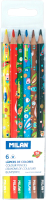 

Набор цветных карандашей Milan, Super Heroes Space / 072331506SHP