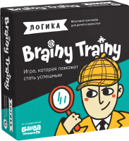 Настольная игра Brainy Trainy Логика / УМ266 - 