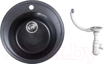 

Мойка кухонная Nova by Fosto, 51 K + сифон Grand 3 1/2"