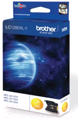 Картридж Brother LC1280XLY (желтый)