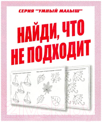 

Рабочая тетрадь Бурдина, Умный малыш Найди, что не подходит / Д-770