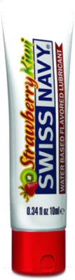 Лубрикант-гель Swiss Navy Strawberry Kiwi Lube с ароматом клубники и киви / SNFSK10ML  (10мл)