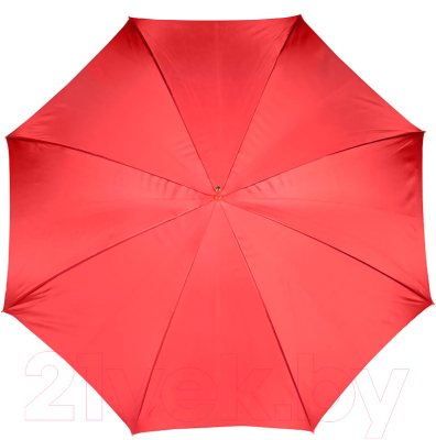 Зонт-трость Pasotti Rosso Pois Ivory Pelle