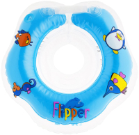 Круг для купания Roxy-Kids Flipper FL001 (голубой) - 