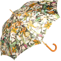 Зонт-трость Pasotti Uno Iris Verde Legno - 