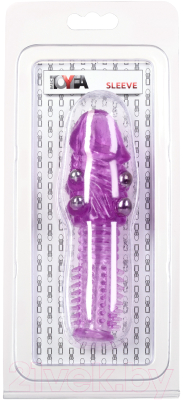 Насадка на пенис ToyFa 888010-4 (фиолетовый)