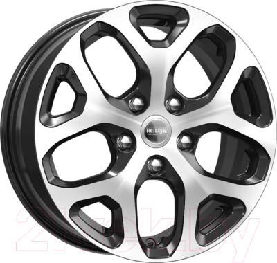 

Литой диск K&K, КС869 16x6.5" 5x112мм DIA 57.1мм ET 50мм Алмаз черный