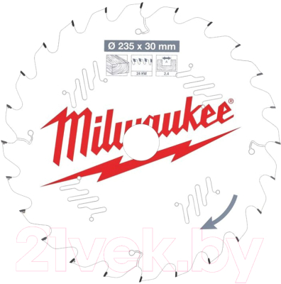 

Пильный диск Milwaukee, 4932471305