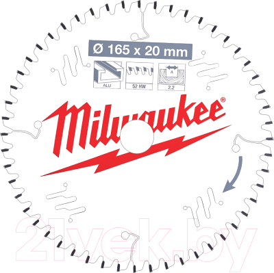 

Пильный диск Milwaukee, 4932471296