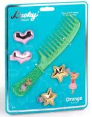 Набор аксессуаров для девочек Orange Toys Расческа с Йорком / LDA5006