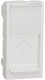 Лицевая панель для розетки Schneider Electric Unica Modular NU941018 - 