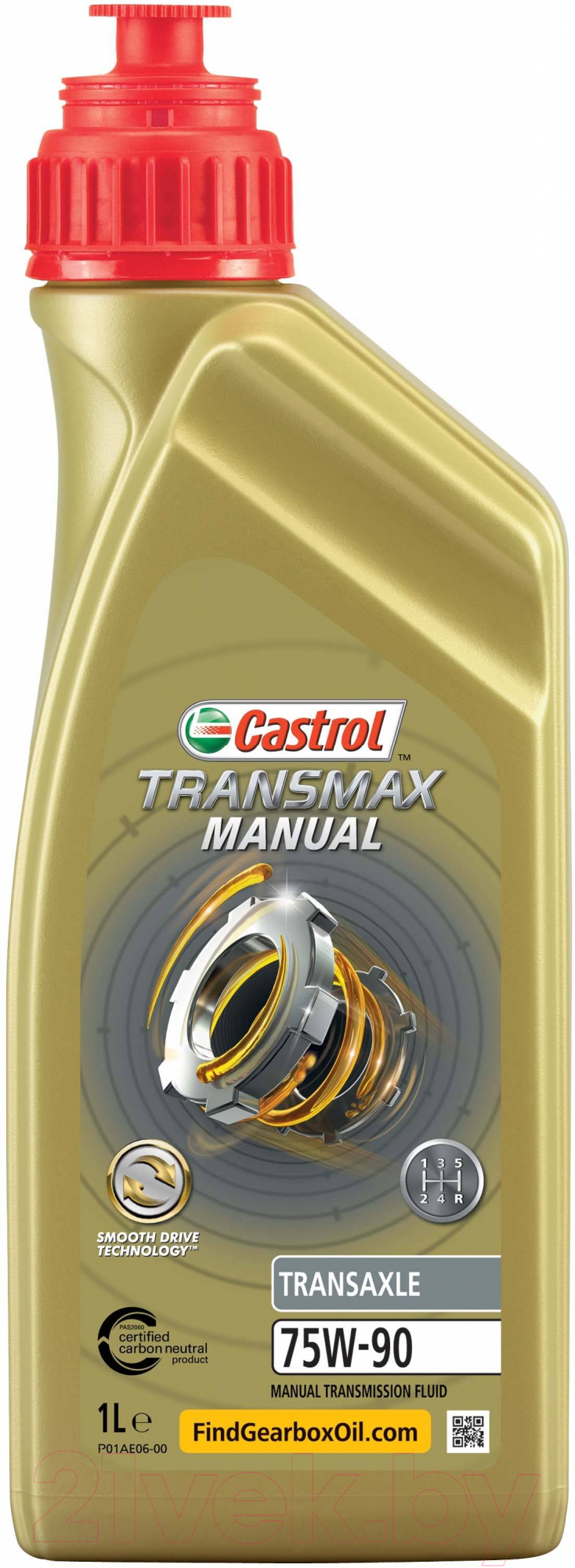 Трансмиссионное масло Castrol Transmax Manual Transaxle 75W90 / 15D705