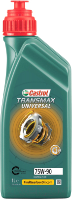 Трансмиссионное масло Castrol Transmax Universal 75W90 / 15D724 (1л)