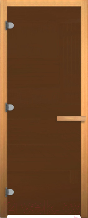 Стеклянная дверь для бани/сауны Везувий 2010х810 CR